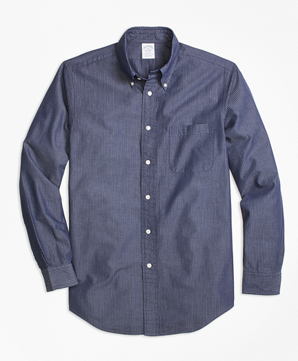 brooks brothers seersucker shirt
