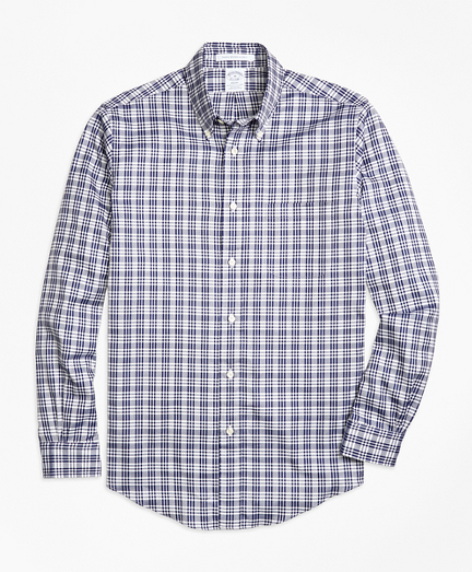 Regent Fit Plaid Sport Shirt