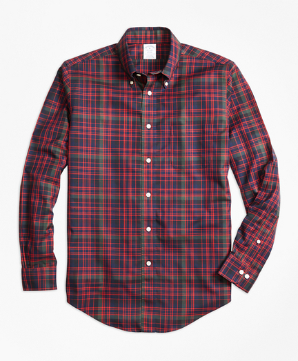 Non-Iron Regent Fit MacDonald Tartan Sport Shirt