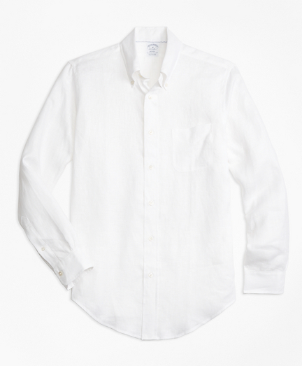 Regent Fit Irish Linen Sport Shirt
