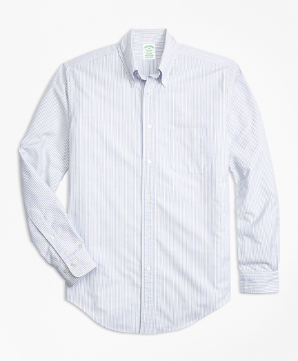 Milano Fit Oxford Bengal Stripe Sport Shirt