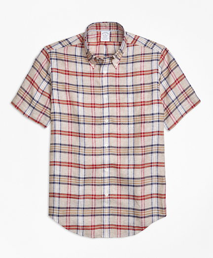 brooks brothers short sleeve shirts