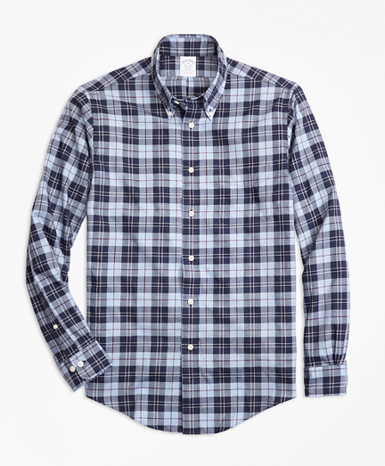 brooks brothers plaid shirt