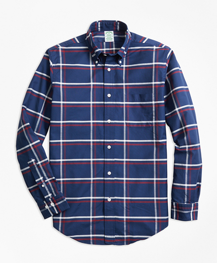 brooks brothers milano fit oxford sport shirt