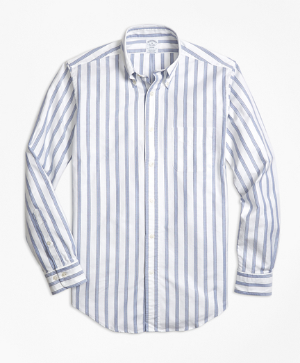 Regent Fit Oxford BB#1 Stripe Sport Shirt