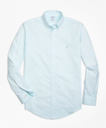 Non-Iron Regent Fit Stripe Sport Shirt
