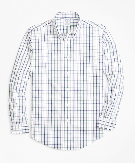 Non-Iron Regent Fit Windowpane Sport Shirt