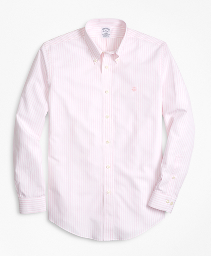 Non-Iron Regent Fit Stripe Sport Shirt