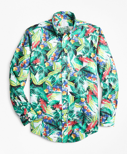 brooks brothers hawaiian shirt