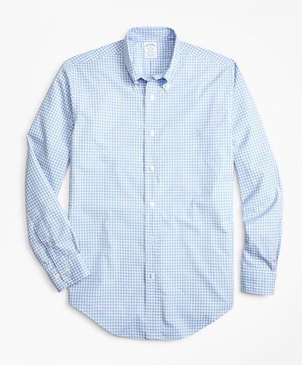 Regent Fit Gingham Zephyr Sport Shirt