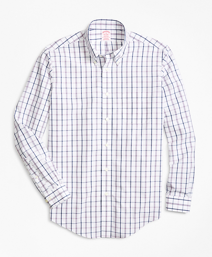 brooks brothers windowpane shirt