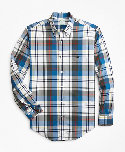 Milano Fit Bold Plaid Zephyr Sport Shirt