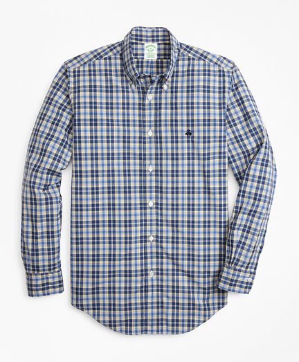 Milano Fit Graph Plaid Zephyr Sport Shirt
