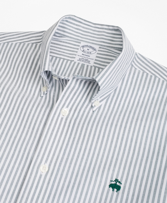 Non-Iron Regent Fit Oxford Stripe Sport Shirt | Brooks Brothers