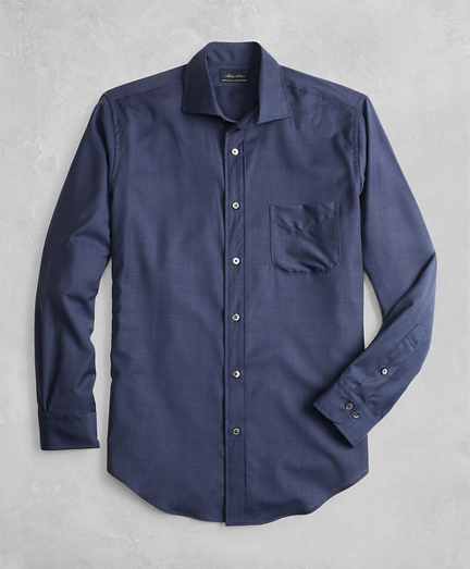 Golden Fleece&reg; BrooksTech&trade; Regent Fit Navy Sport Shirt