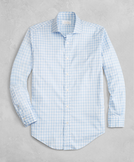 Golden Fleece Regent Fit Gingham Flannel Sport Shirt | Brooks Brothers