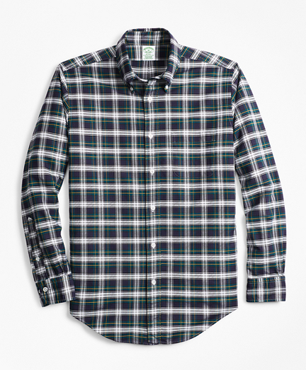 Milano Fit Oxford Tartan Sport Shirt