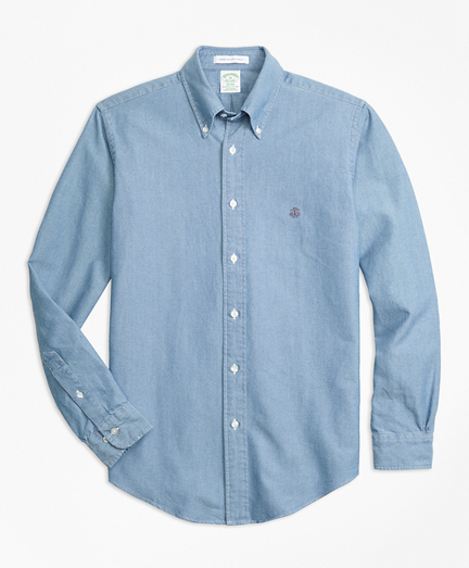 Milano Fit Indigo Dyed Sport Shirt