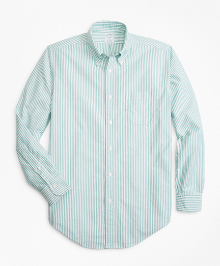 Regent Fit Oxford Narrow Stripe Sport Shirt