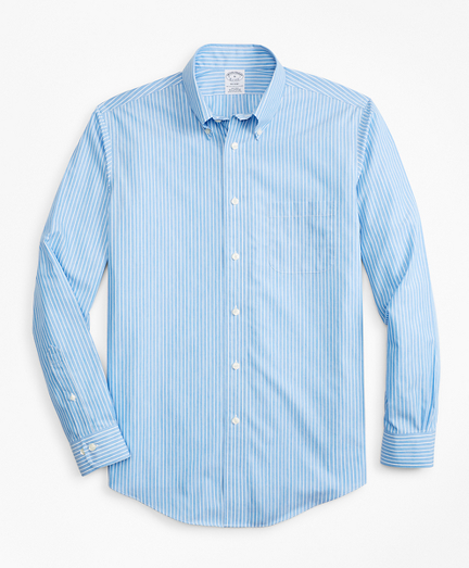 Non-Iron Regent Fit Stripe Sport Shirt