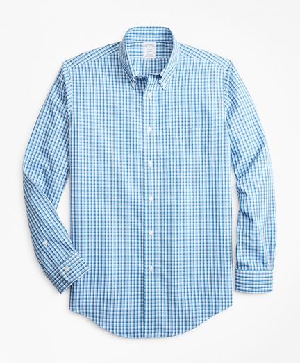 Non-Iron Regent Fit Double-Check Sport Shirt