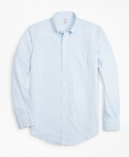 Non-Iron Regent Fit Stripe Sport Shirt