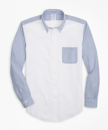 brooks brothers seersucker shirt