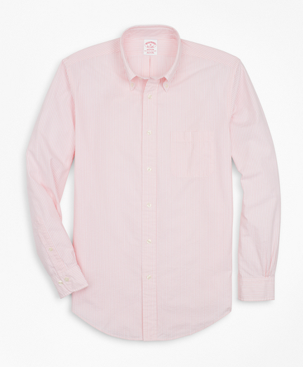 Madison Fit Stripe Seersucker Sport Shirt