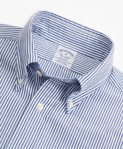 seersucker shirt brooks brothers