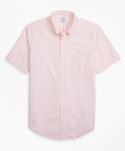 brooks brothers seersucker shirt