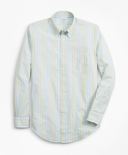 brooks brothers seersucker shirt