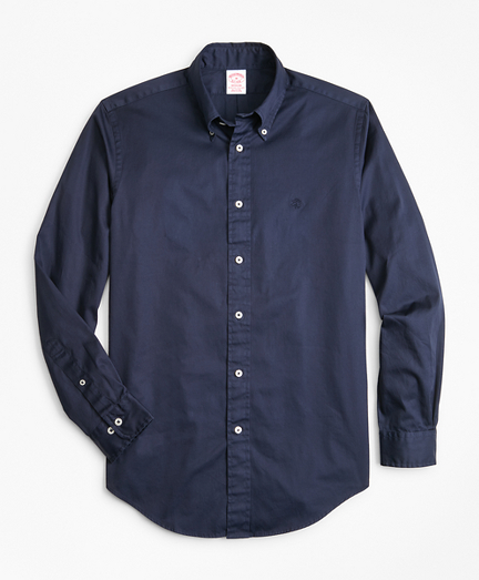 Madison Fit Garment-Dyed Twill Sport Shirt