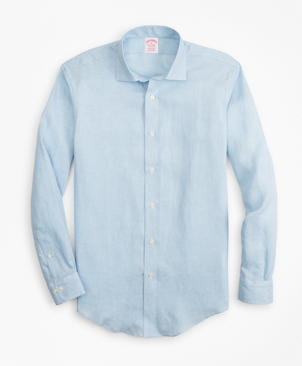 brooks brothers irish linen shirt