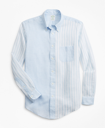 brooks brothers irish linen shirt
