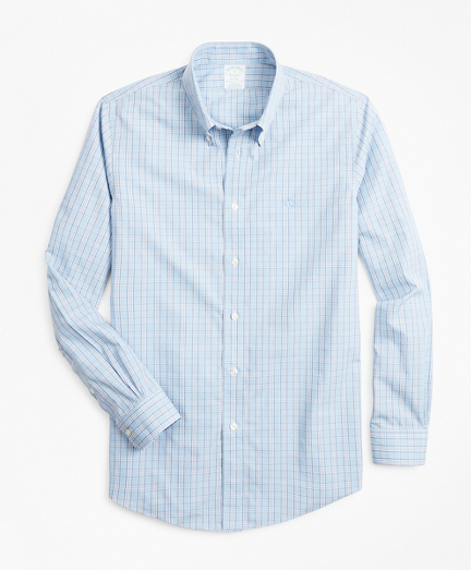 Non-Iron Milano Fit Check Sport Shirt