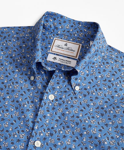 brooks brothers floral shirt