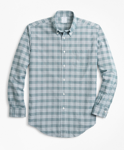 Regent Fit Oxford Glen Plaid Sport Shirt