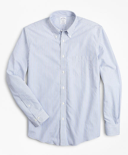 Non-Iron Regent Fit Bengal Stripe Sport Shirt