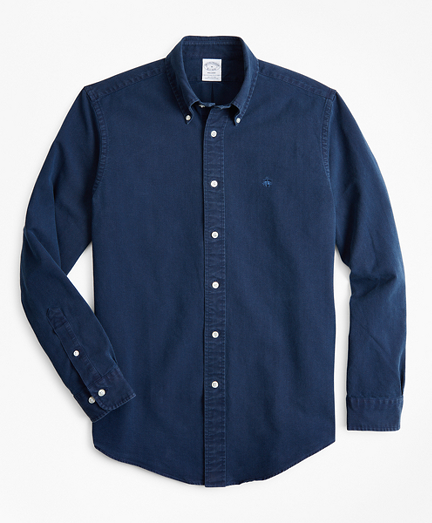 Madison Fit Indigo Oxford Sport Shirt