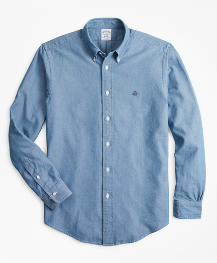 Madison Fit Indigo Oxford Sport Shirt