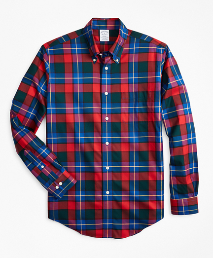 Non-Iron Regent Fit Kilgour Tartan Sport Shirt