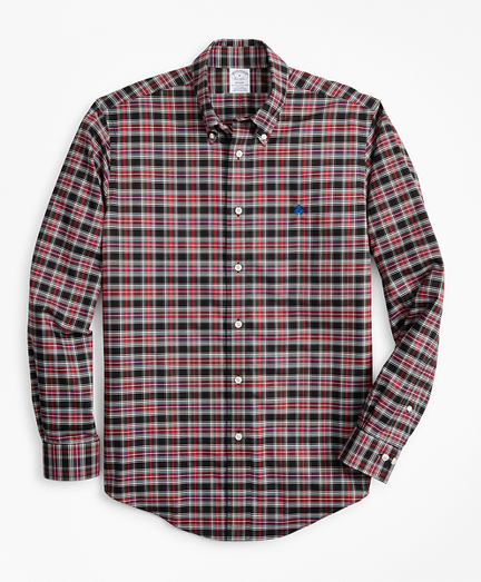 Non-Iron Regent Fit Tartan Sport Shirt