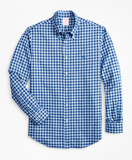 Madison Fit Brushed Gingham Sport Shirt