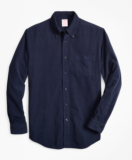 Madison Fit Garment-Dyed Corduroy Sport Shirt