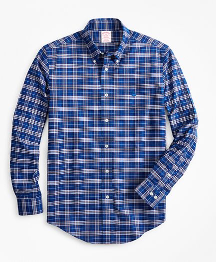 Non-Iron Madison Fit Check Sport Shirt