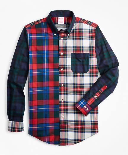 Non-iron Madison Fit Tartan Fun Sport Shirt - Brooks Brothers