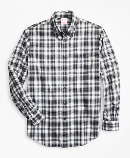 Madison Fit Check Brushed Flannel Sport Shirt