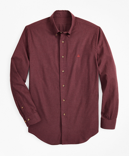 Madison Fit Brushed Flannel Sport Shirt
