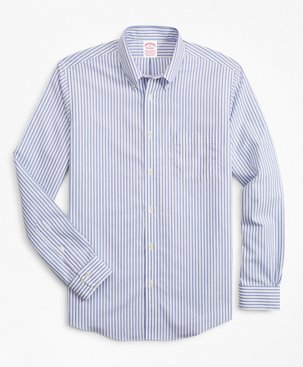 Stretch Madison Classic-Fit Sport Shirt, Non-Iron Candy Stripe