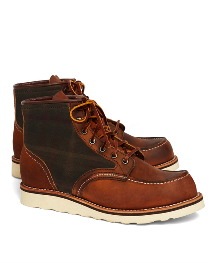 Men S Red Wing 4553 Oil Cloth Boots Brooks Brothers